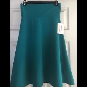 NWT Lularoe Azure skirt-green S